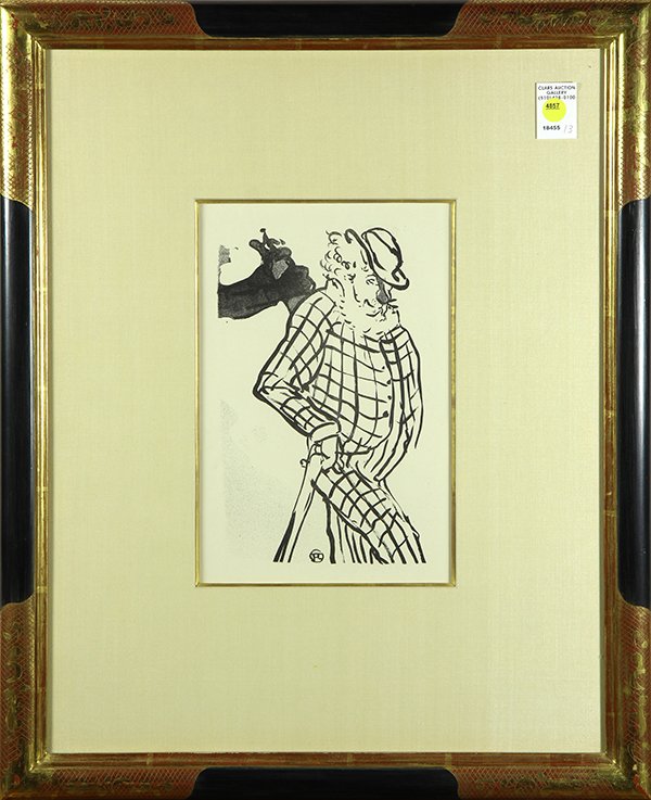 Print, Henri de Toulouse-Lautrec, Comique Excentrique (1 of 1)