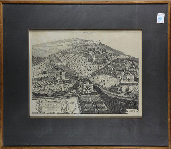 Map, Pierre Mortier, Frescati Ville de L'etat del (1 of 1)