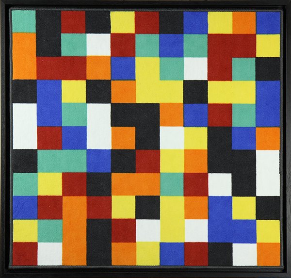 Rug, After Gerhard Richter, 1024 Colours (1 of 2)