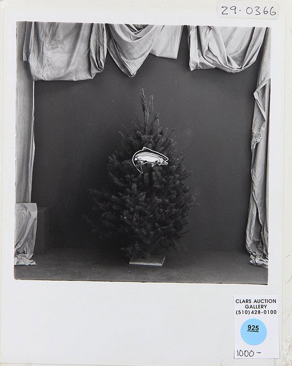 Photograph, Trout Ornament and Christmas Tree (1 of 1)
