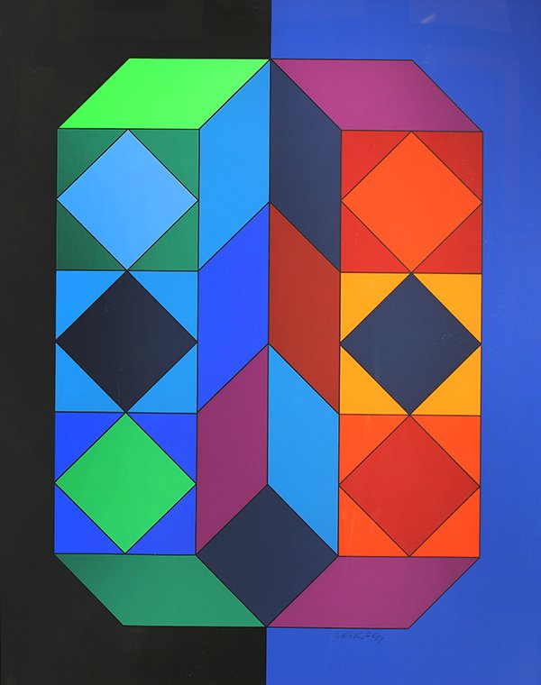 Print, Victory Vasarely (1 of 1)