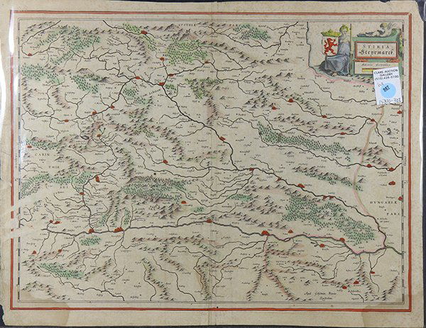 Printed Map, Willem Janszoon Blaeu (1 of 1)