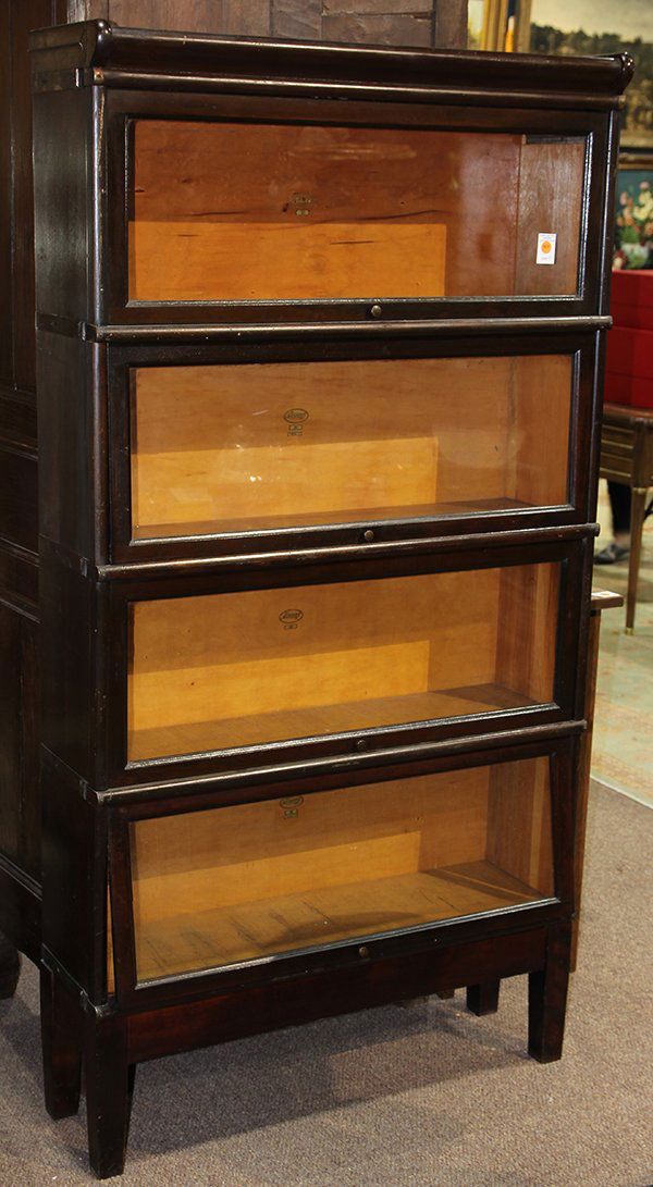 Macey oak barrister bookcase (1 of 4)