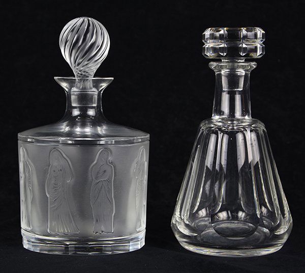(Lot of 2) Crystal decanter group (1 of 5)