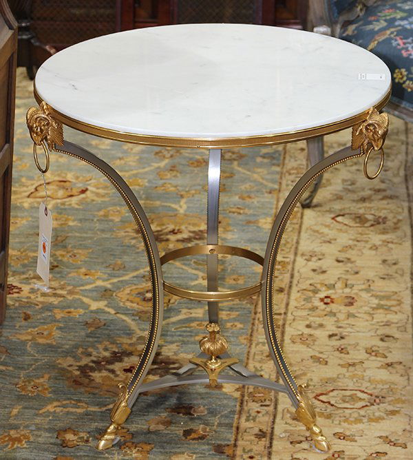 Regency style marble top gueridon (1 of 4)