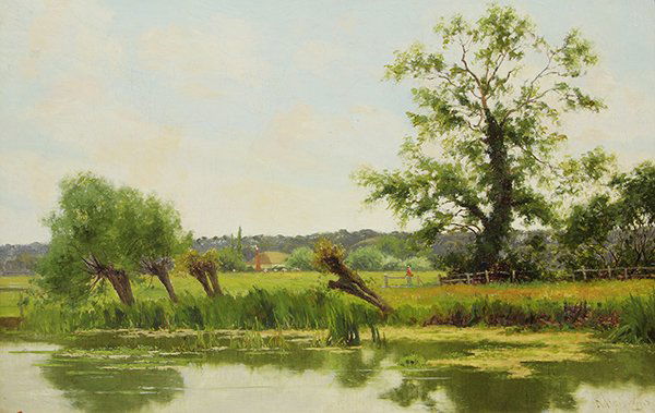 Painting, Henri-Joseph Harpignies (1 of 4)