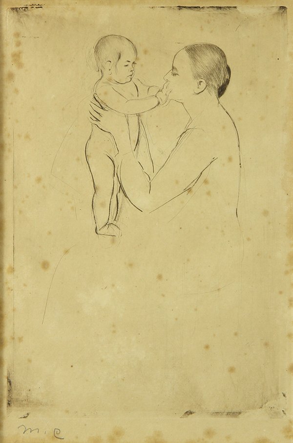 Print by Mary Cassatt (1 of 5)