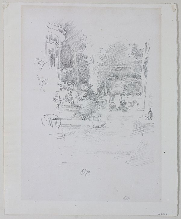 Print, James Abbott McNeill Whistler, The Little Cafe (1 of 3)