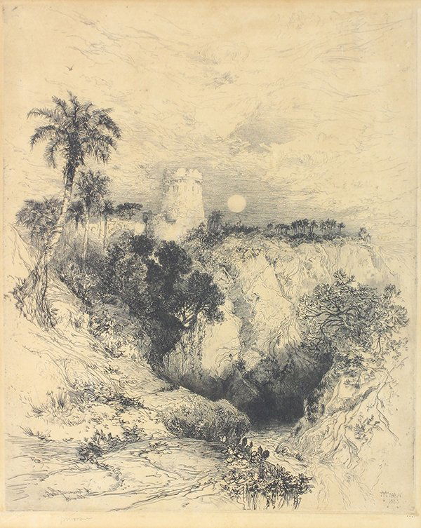 Print, Thomas Moran (1 of 4)