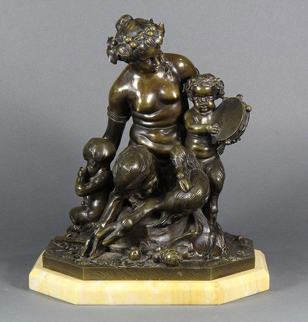Sculpture, Satyress with Children (1 of 6)