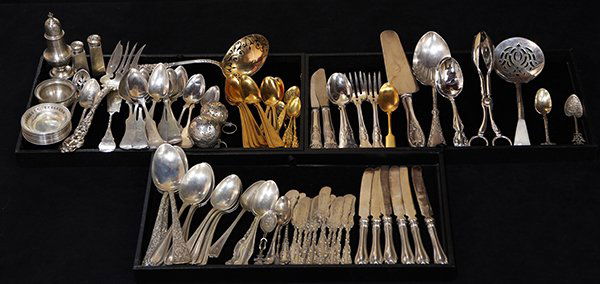 American associated silver flatware, 35.69 troy oz. (1 of 3)