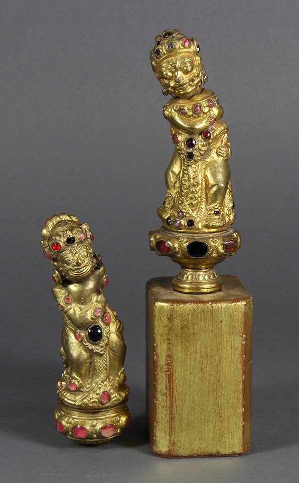 Two Indonesian Figural Sword Handles (1 of 6)