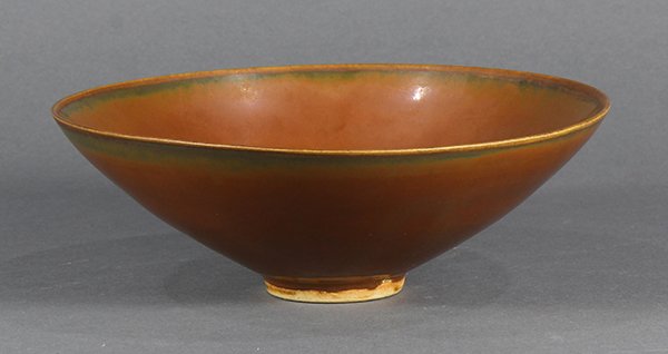 Chinese Ding-type Persimmon Glaze Bowl (1 of 4)