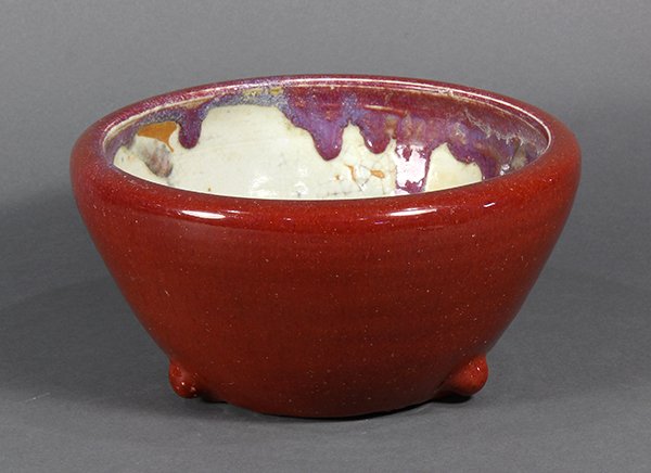 Chinese Flambe Glaze Ceramic Censer (1 of 5)