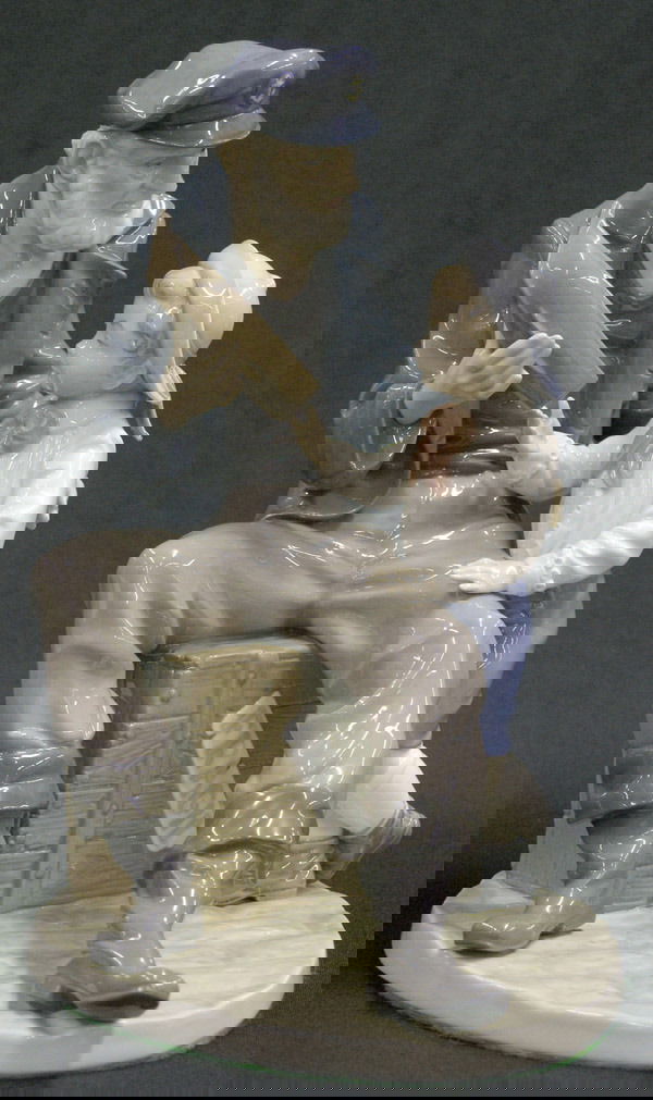 6030 Lladro figural group old sailor and boy Nov 06, 2005 Clars