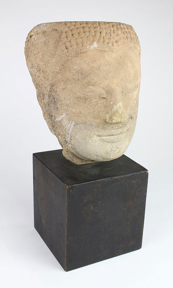 Southeast Asian Stone Head (1 of 4)