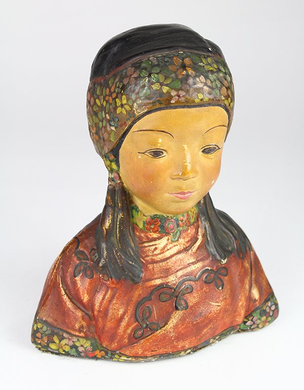 Bust of Young Girl attributed to Esther Hunt (1 of 1)