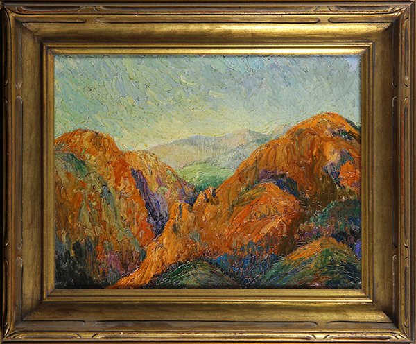 Painting, Mount Cutler, Colorado, 1921 (1 of 1)