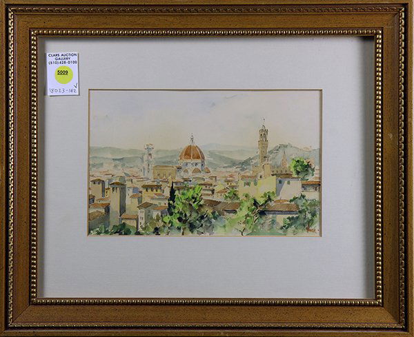 Watercolor, Florence (1 of 1)