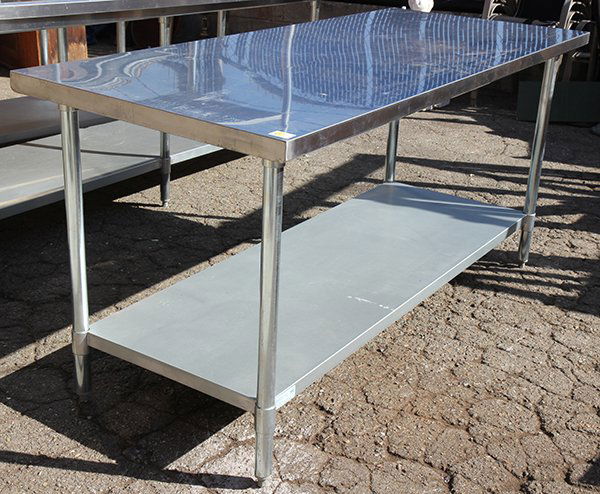 Green World stainless steel kitchen prep table (1 of 1)