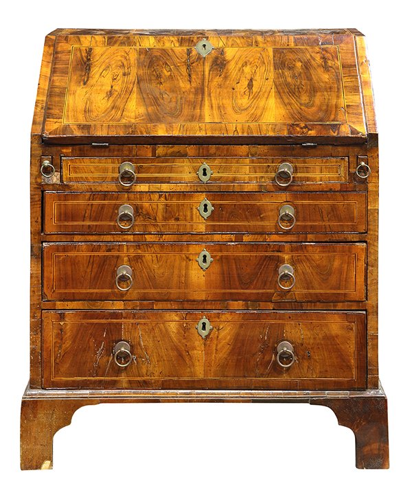 George III slant front desk (1 of 6)