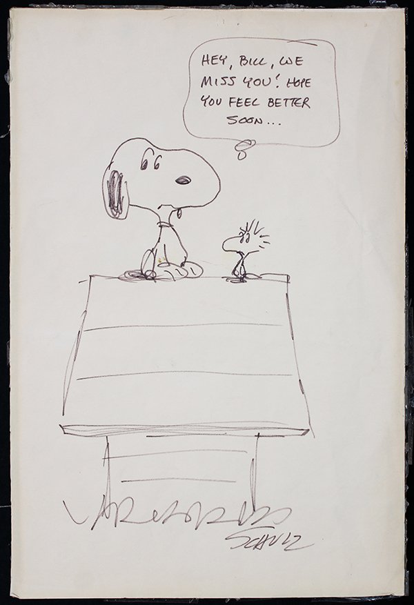 Drawing, Charles M. Schulz (1 of 1)