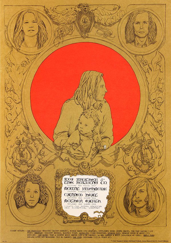 Vintage Rock Posters, FD-66, FD-68, FD-69, FD-70, FD-71 (1 of 10)