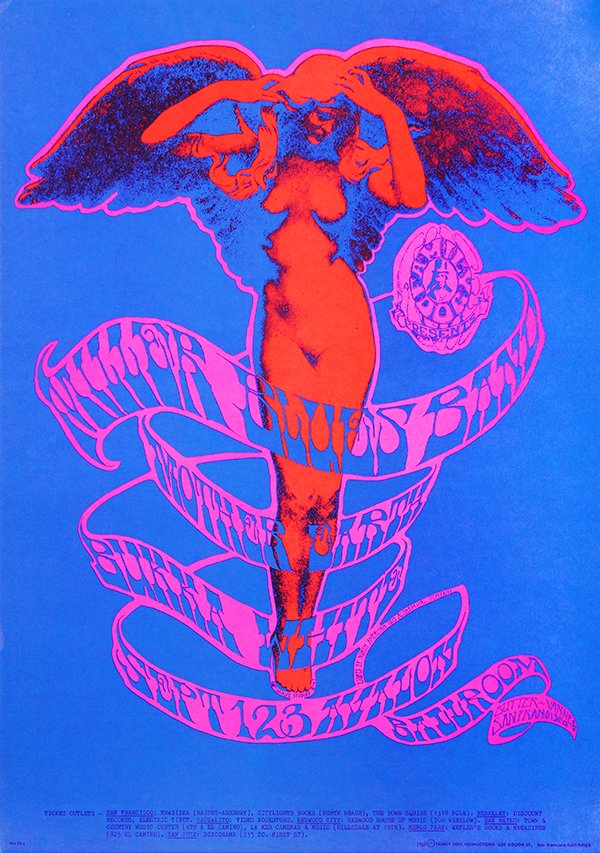 Vintage Rock Posters, FD-73, FD-74, FD-75, FD-76, (1 of 10)