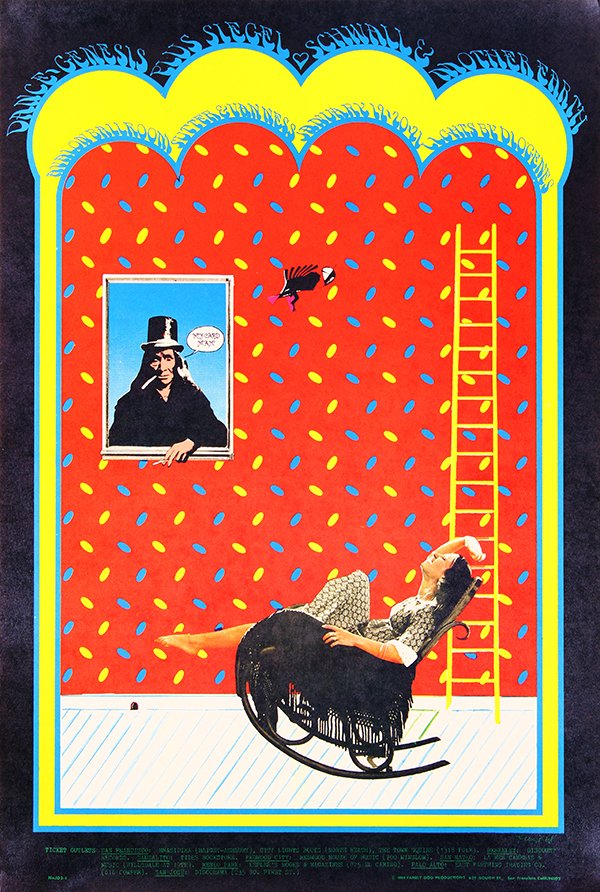 Vintage Rock Posters, FD-94, FD-96, FD-97, FD-98, (1 of 10)