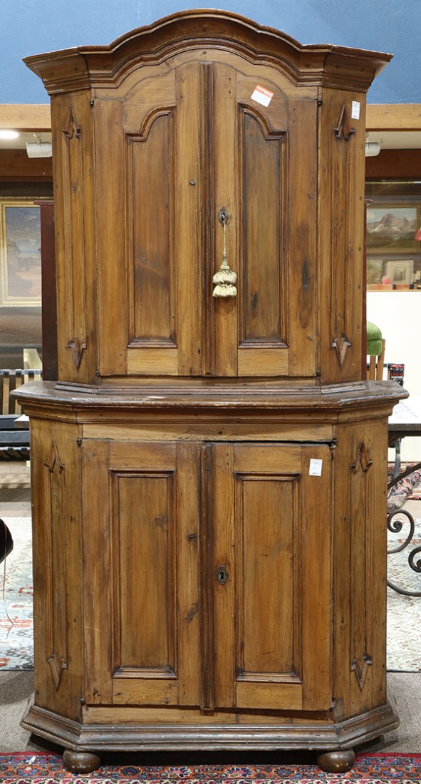 Continental Renaissance style buffet a deux corps, (1 of 3)