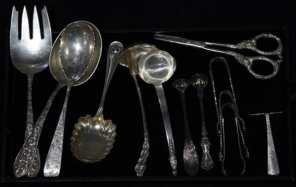 American sterling silver flatware, 15 troy oz. (1 of 2)