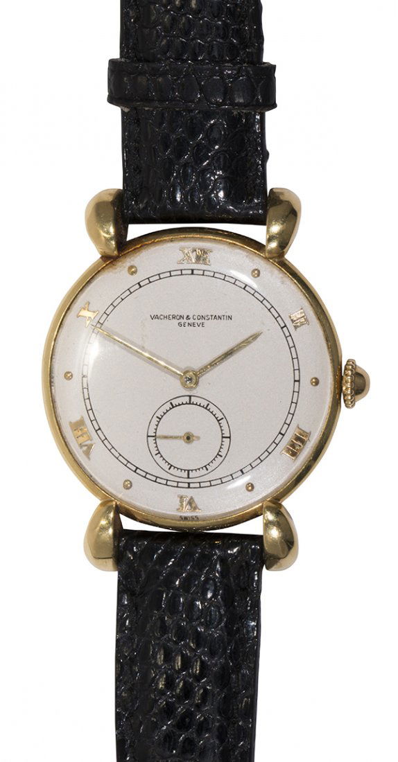 Vacheron and Constantin 18k yellow gold wristwatch (1 of 3)