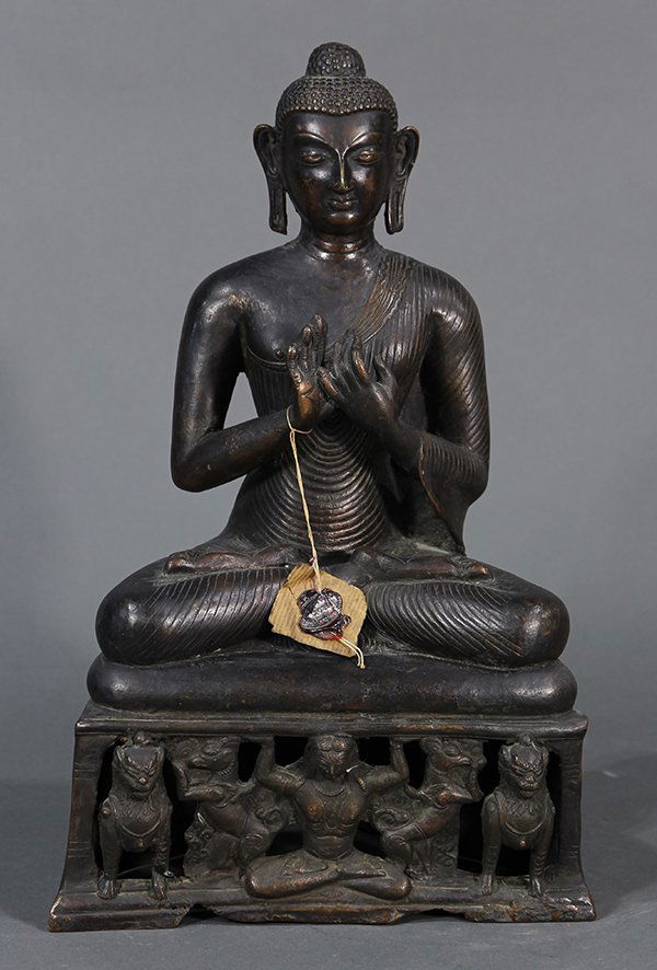 Southeast Asian Bronze  Buddha (1 of 7)