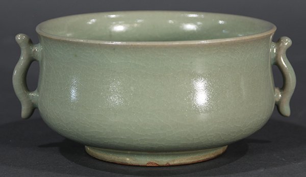 Chinese Longquan Type Celadon Censer (1 of 6)