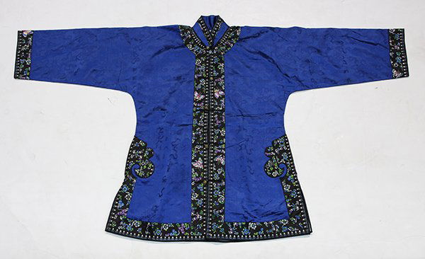 Chinese Woman's Blue Robe (1 of 3)