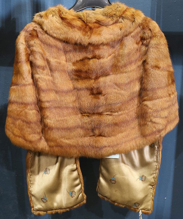 Squirrel stole, professionally cleaned and stored (1 of 2)