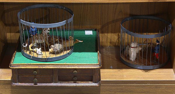 (lot of 4) Circus group, consisting of two model lion (1 of 1)