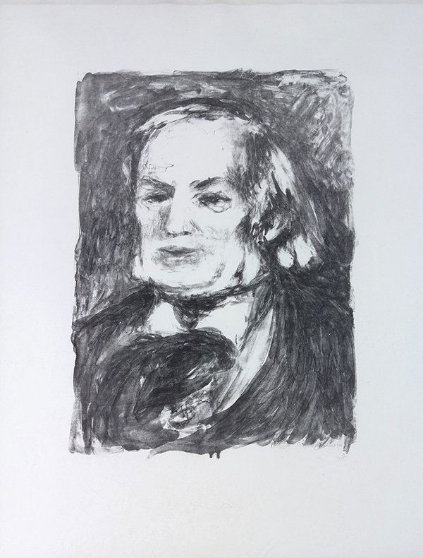 Print, Pierre-Auguste Renoir, Richard Wagner (1 of 2)
