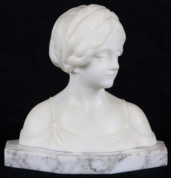 Sculpture, Bust of Lady (1 of 4)