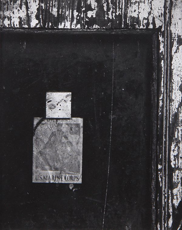Photograph, Aaron Siskind: Aaron Siskind (American, 1903-1991), Untitled (Gloucester), (1945/48), gelatin silver print, pencil signed verso, printed 1957, image: 9.5"h x 7.5"w, sheet: 10"h x 8"w, overall (with mat): 18"h x 14"w