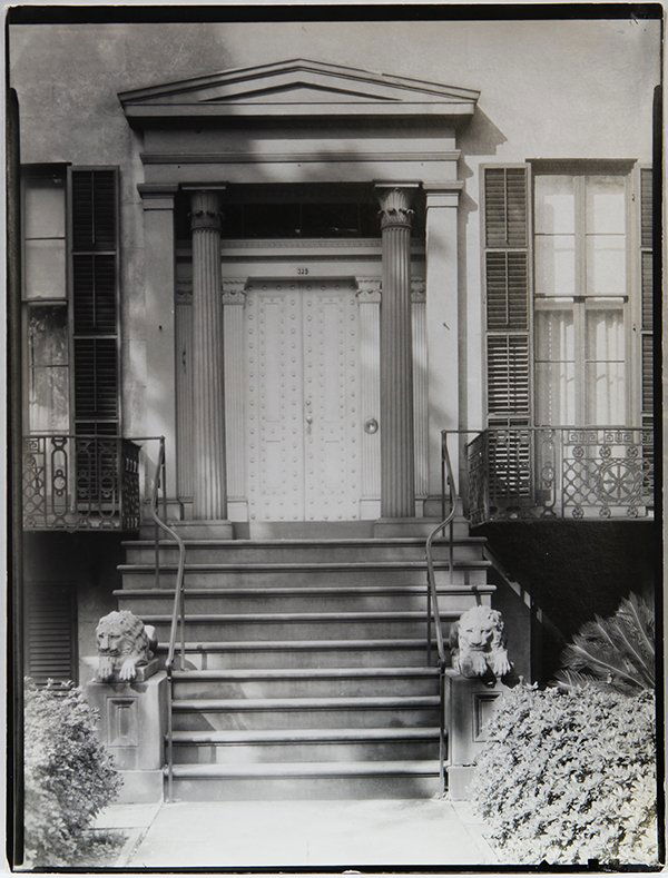 Photograph, Walker Evans: Walker Evans (American, 1903-1975), Untitled (Savannah, Georgia), 1935, gelatin silver print, unsigned, artist stamp verso, image: 9.75"h x 7.75"w, sheet: 10"h x 8"w, overall (with mat): 20"h x 16"w.