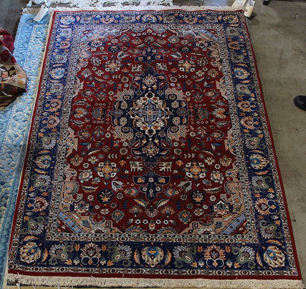 Indo Tabriz carpet, 6 x 4'1 (1 of 3)