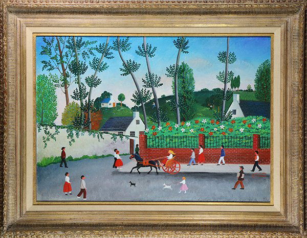 Paintings, Summer Village and Festive Winter Village (1 of 2)