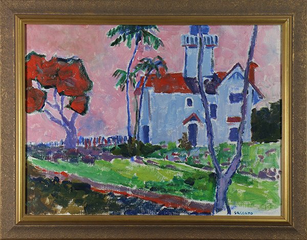 Painting, Fauvist Landscape (1 of 1)