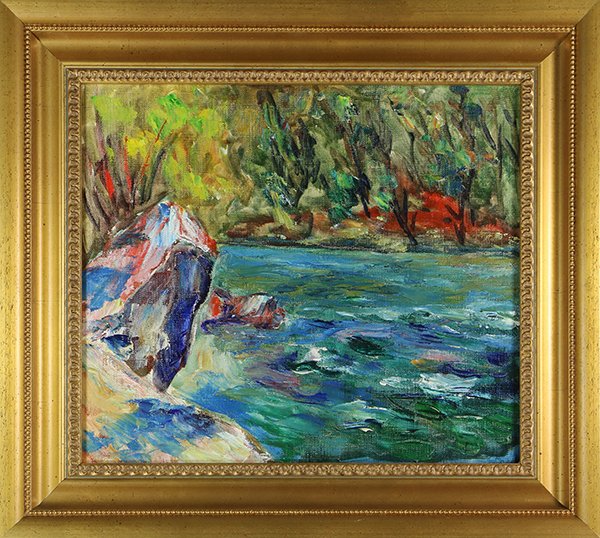 Painting, John A. Dominique (1 of 1)