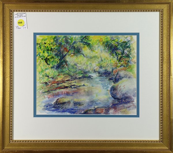 Watercolor, John A. Dominique (1 of 1)