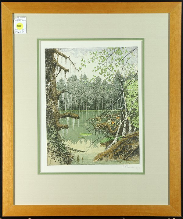 Print, Josef Eidenberger, Louisiana Bayou (1 of 1)
