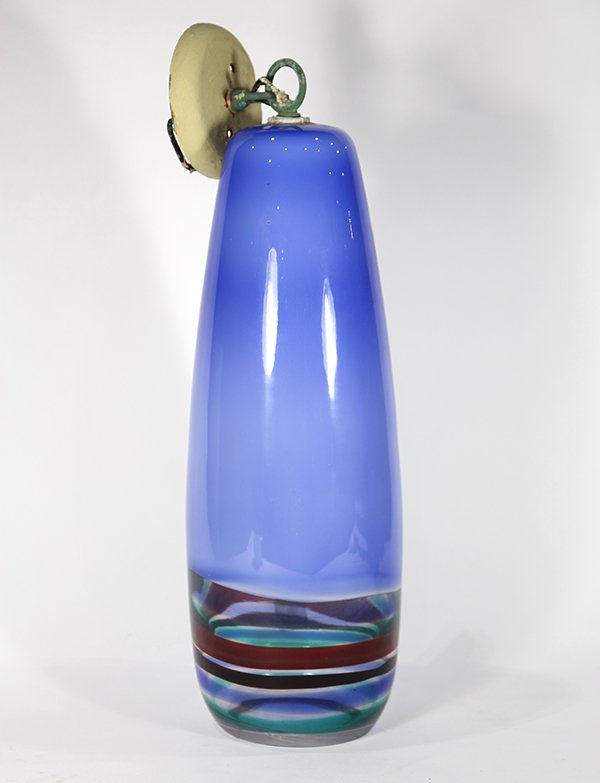 Italian Murano pendant lamp, attributed to Venini, (1 of 2)