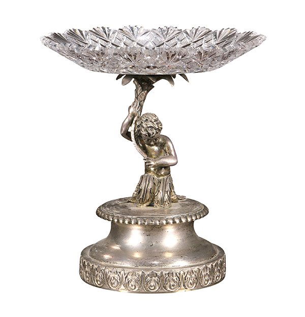 Russian sterling silver compote (1 of 8)