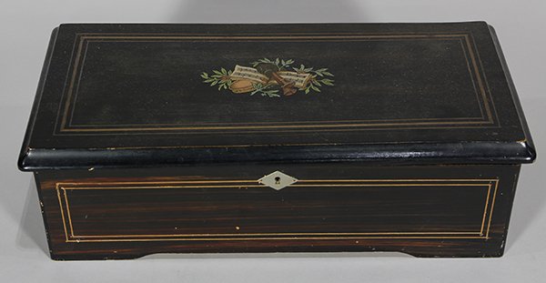 Swiss cylinder music box (1 of 4)